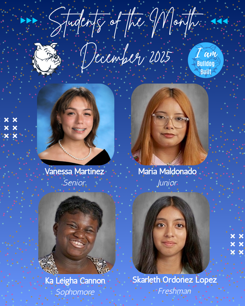 Students of the Month for December