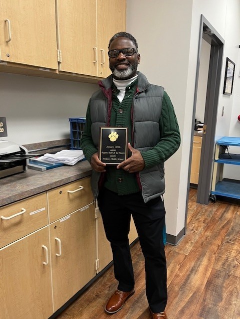 Picture 2: Dr. Leroy York (7th (A-J  & 8th Grade Counselor + Legacy Steppers Head Coach)