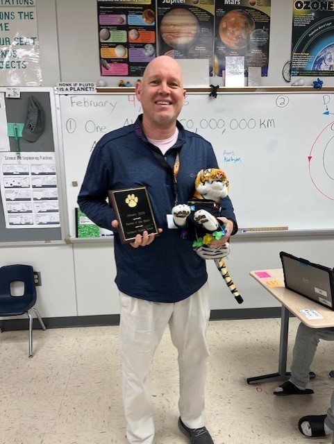 Picture 1: Mr. Schnackenberg (8th Grade Science Teacher & Bus Driver)