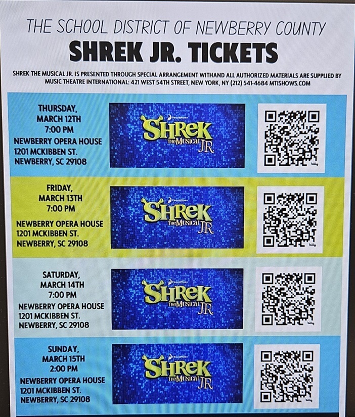 Shrek Jr. tickets