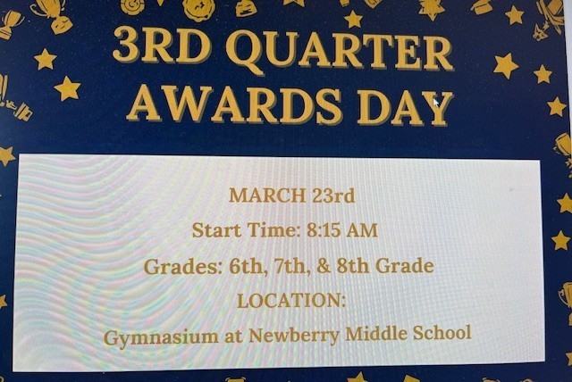 3rd Quarter Awards