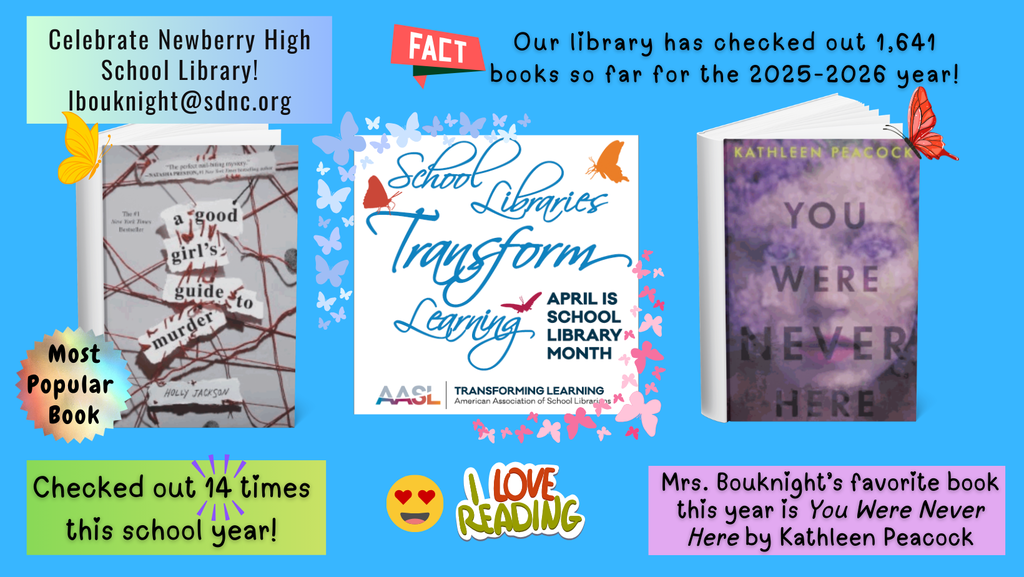 School Library Month Graphic