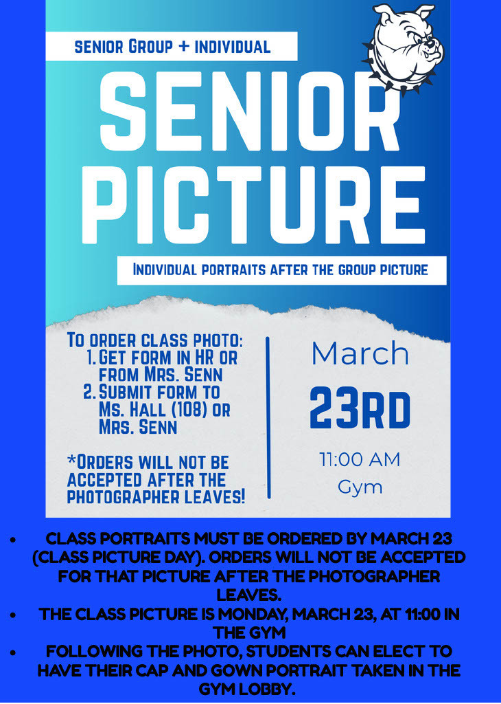 Senior Picture flyer