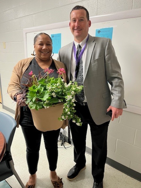 Mrs. Bookman-Left/Mr. Reid-Right