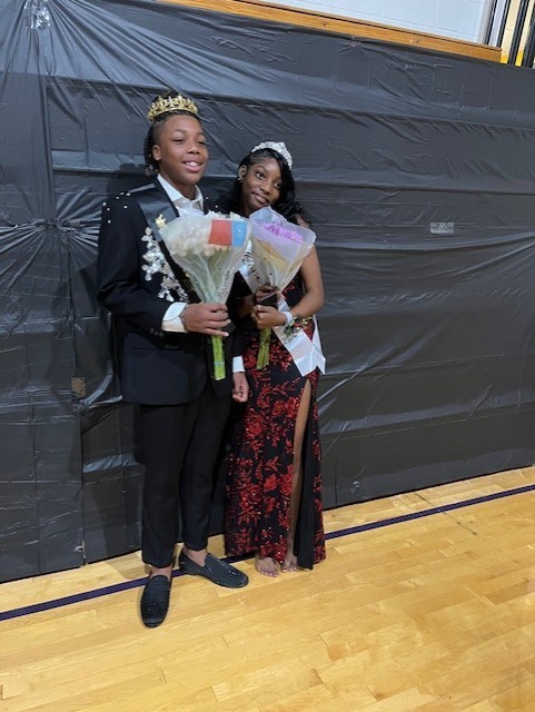 King-Left-Tremel Brown/Queen-Right-Janilah Turner