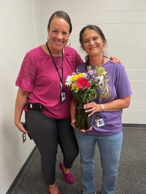 Dr. Jeter-Left/Mrs. Frick-Right