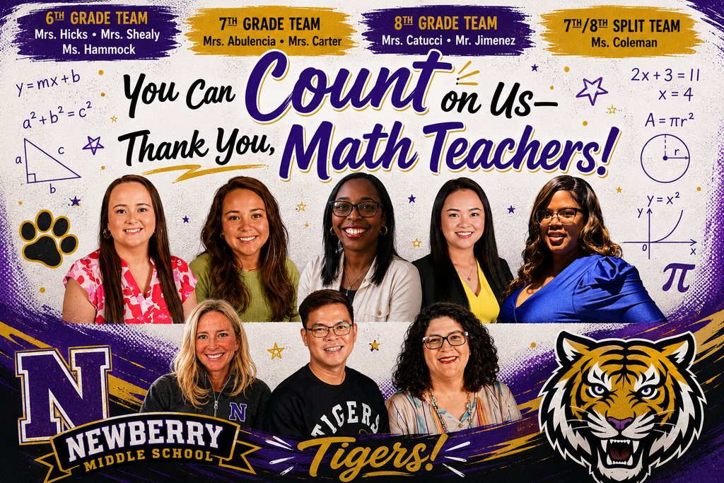 Math Department-Teacher Appreciation Week (25-26)