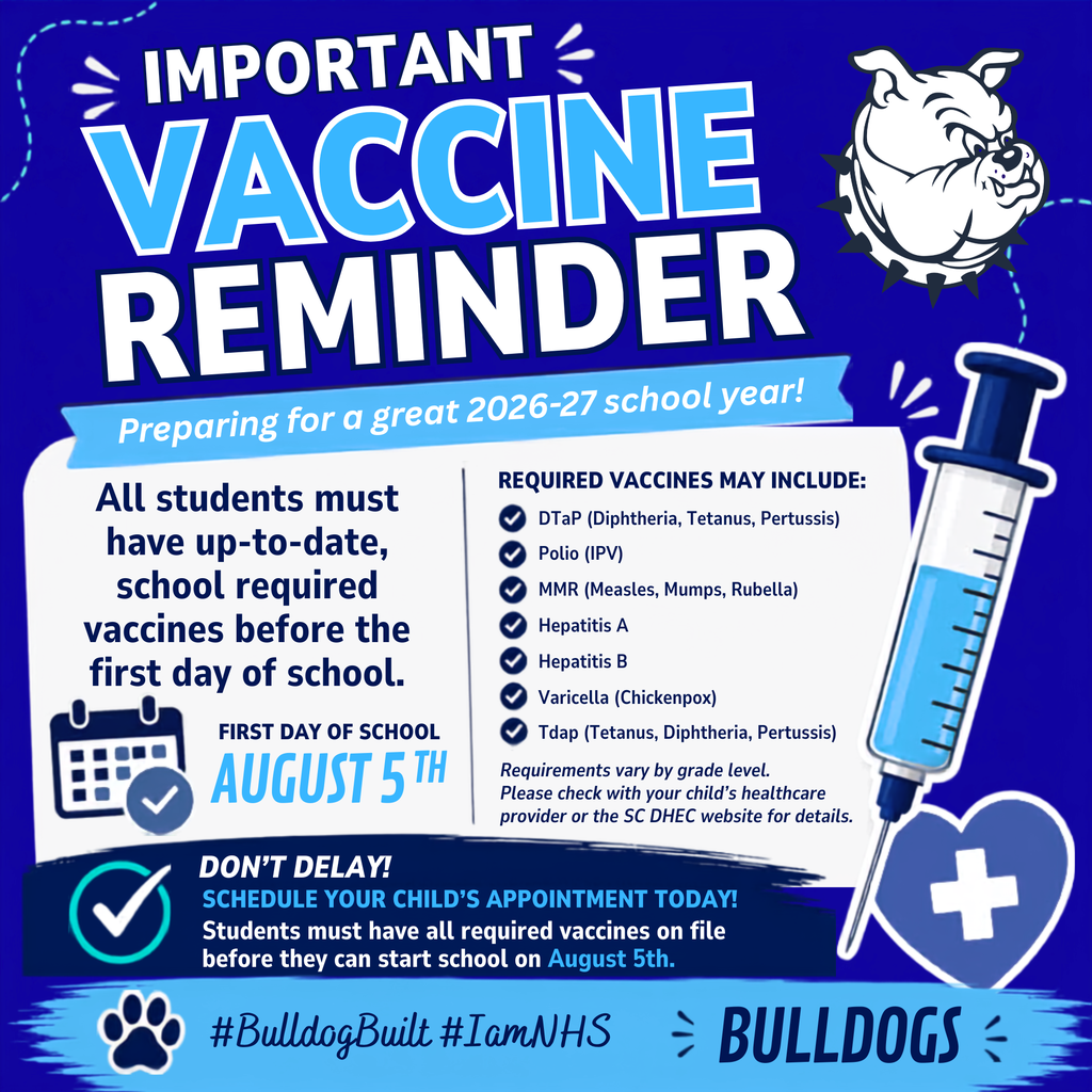 Important Vaccine Reminder