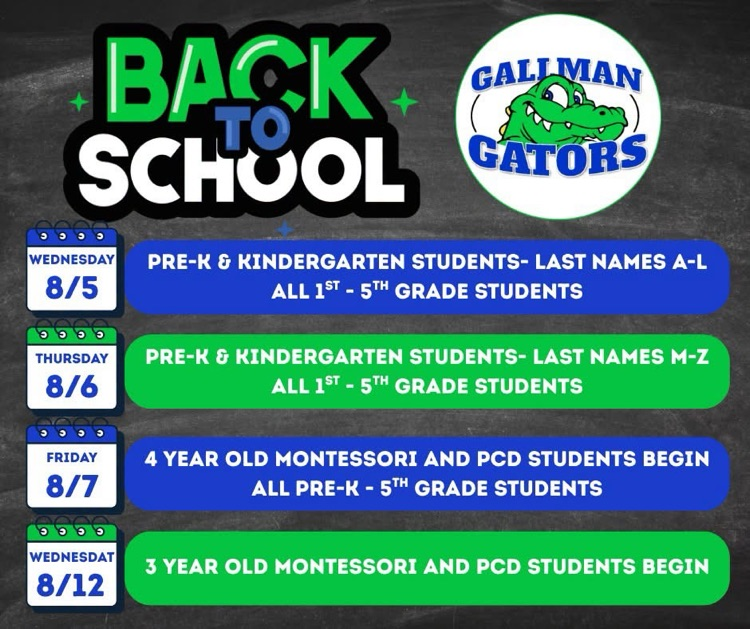 back to school dates image