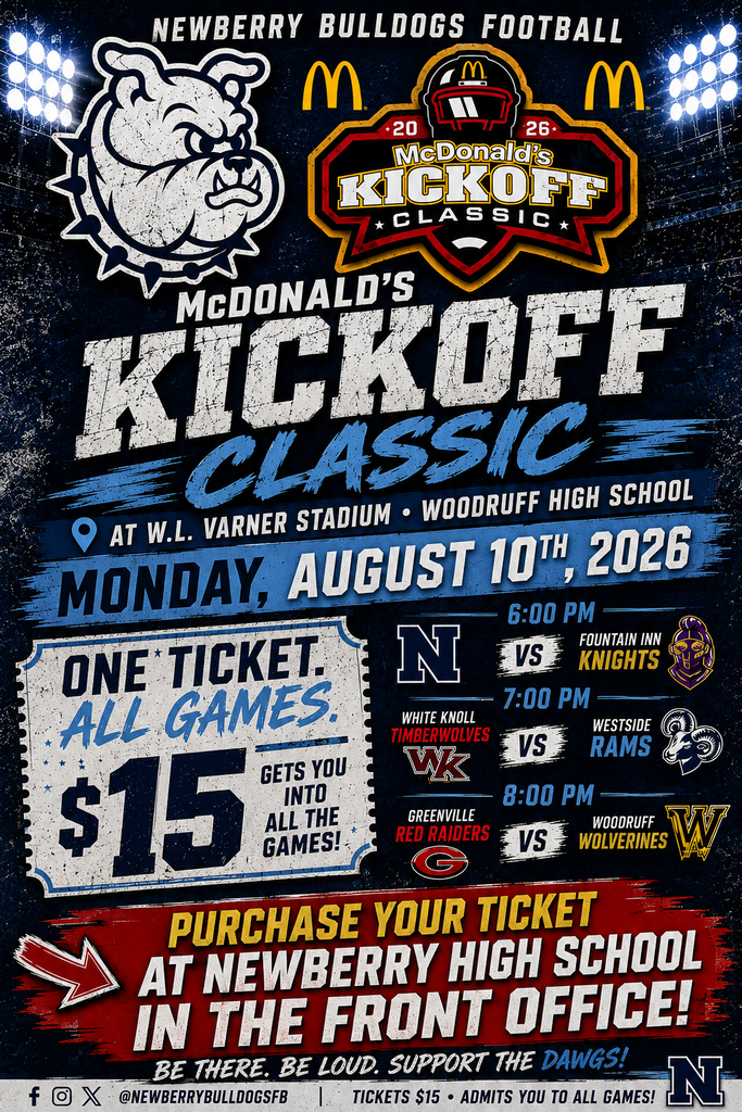 McDonald's Kickoff Classic Monday, August 10th