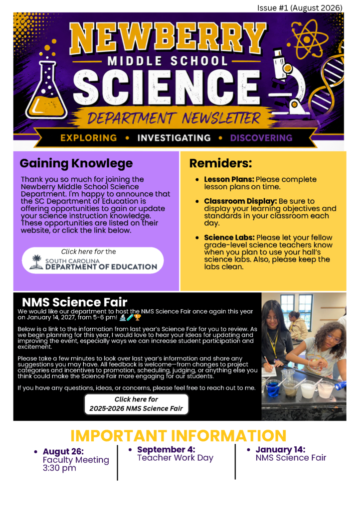 science newsletter