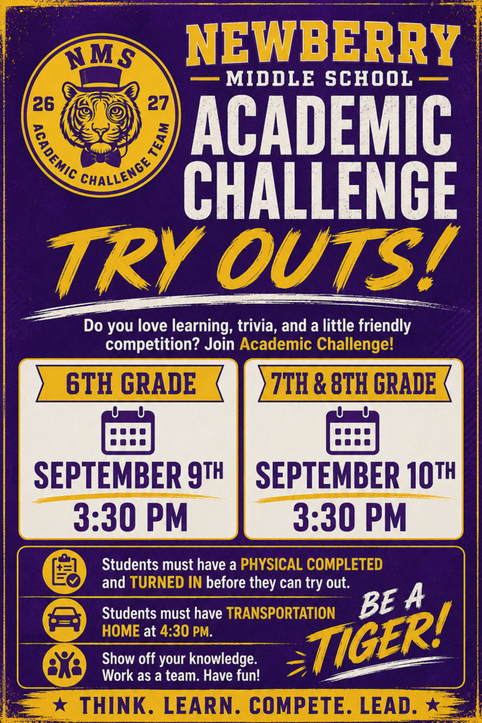 Academic Challenge Team try outs