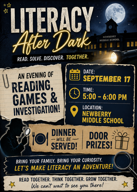 Literacy Night-Sept. 17th