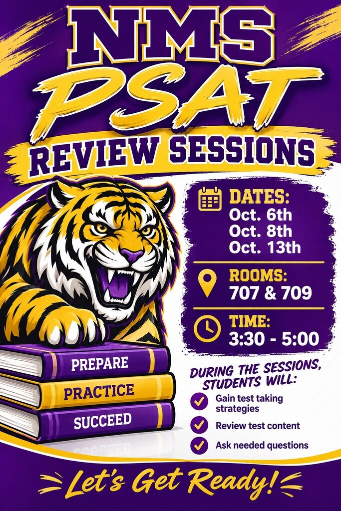 PSAT review sessions Oct. 6, 8, 13