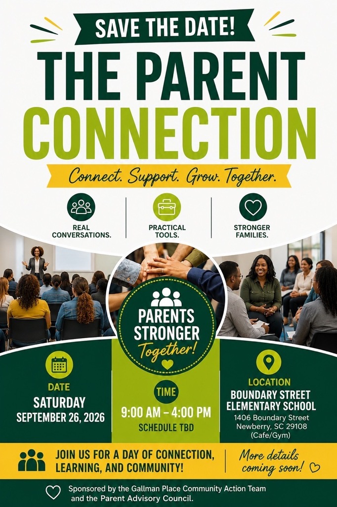 Parent Connection at Boundary Street Elementary School on 9-26-2026