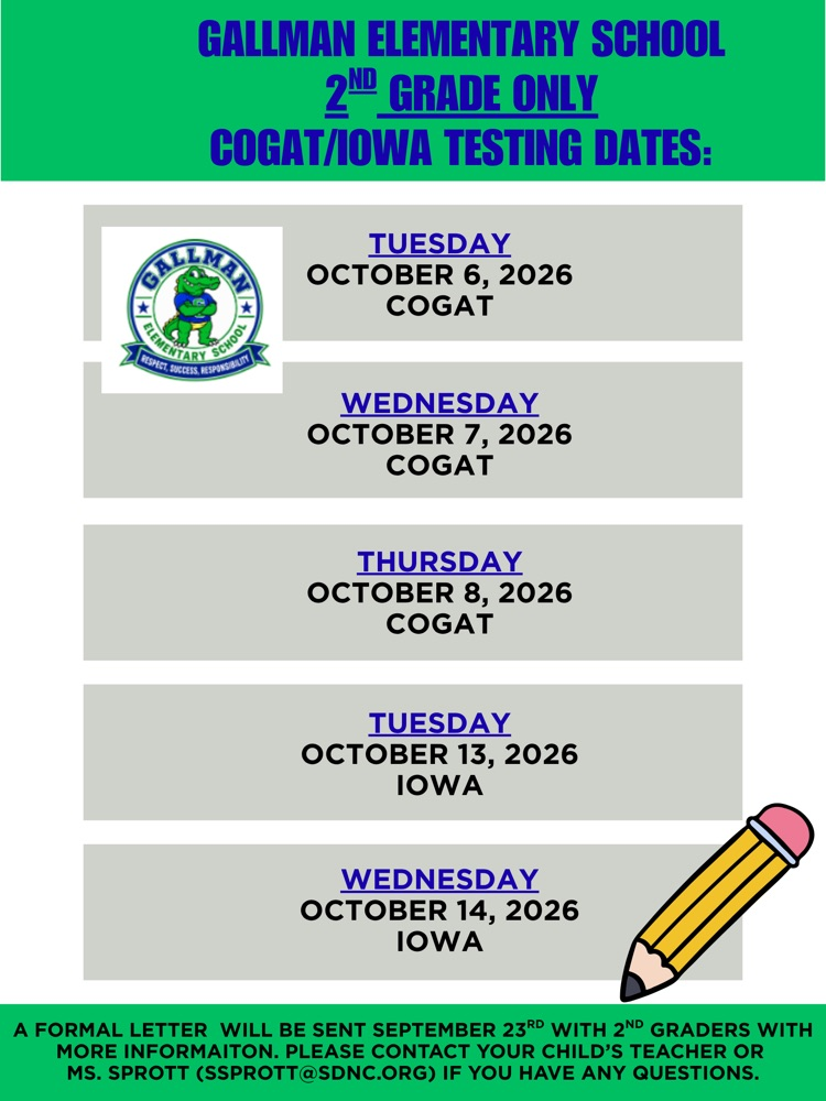 cog at and itbs testing dates