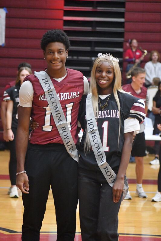 2026 Homecoming Prince Alon Williams and Princess Ti'yanna Hicks
