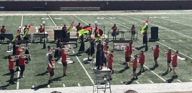 Rebel Regiment Performing at the Swamp Classic