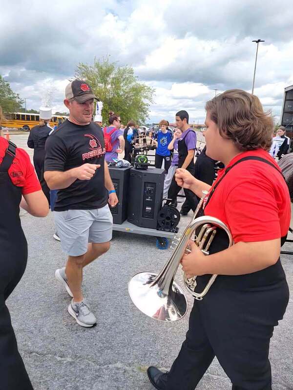 Rebel Regiment at the Competition