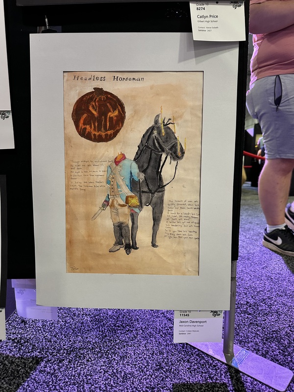 Headless Horseman Art Piece
