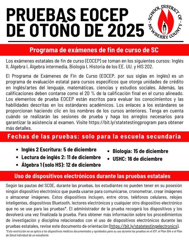 Pruebas EOCEP