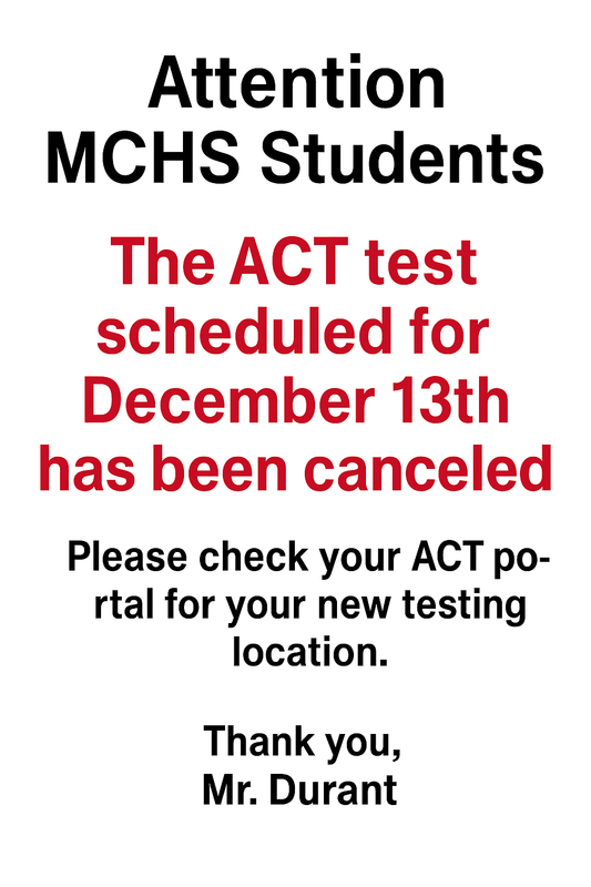 act cancellation notice