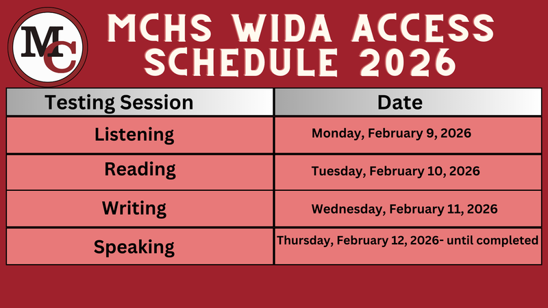 wida schedule revised