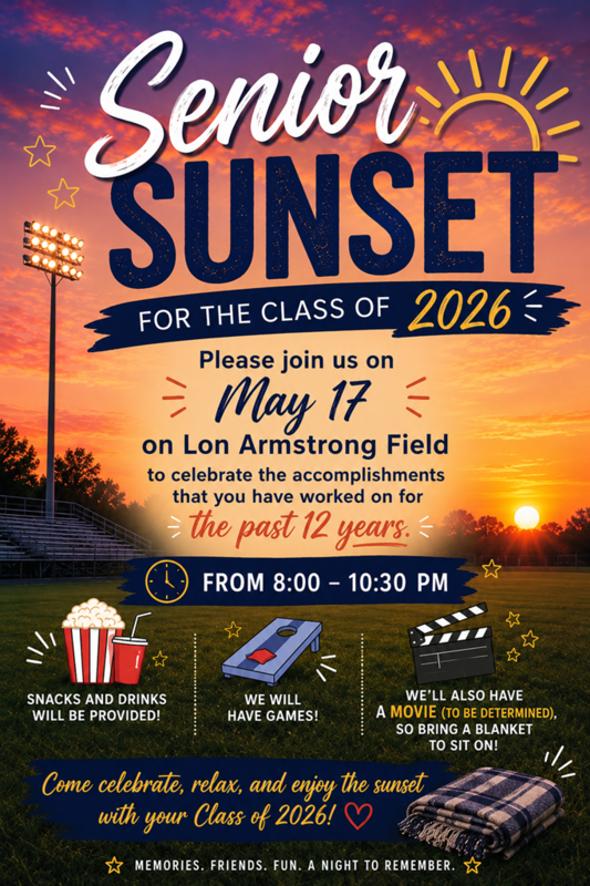 senior sunset flyer