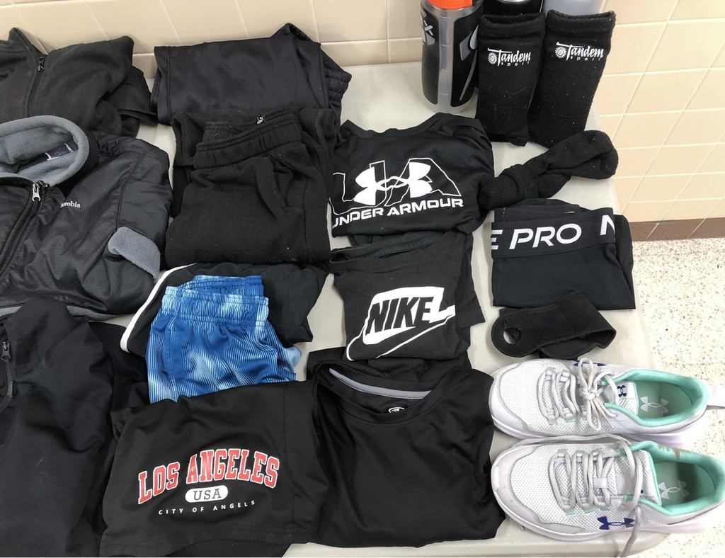 Lost and Found table