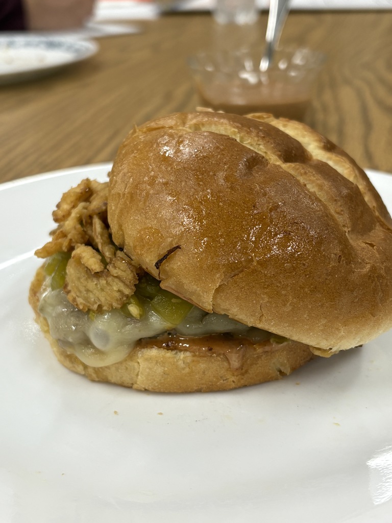 Picture of a burger.