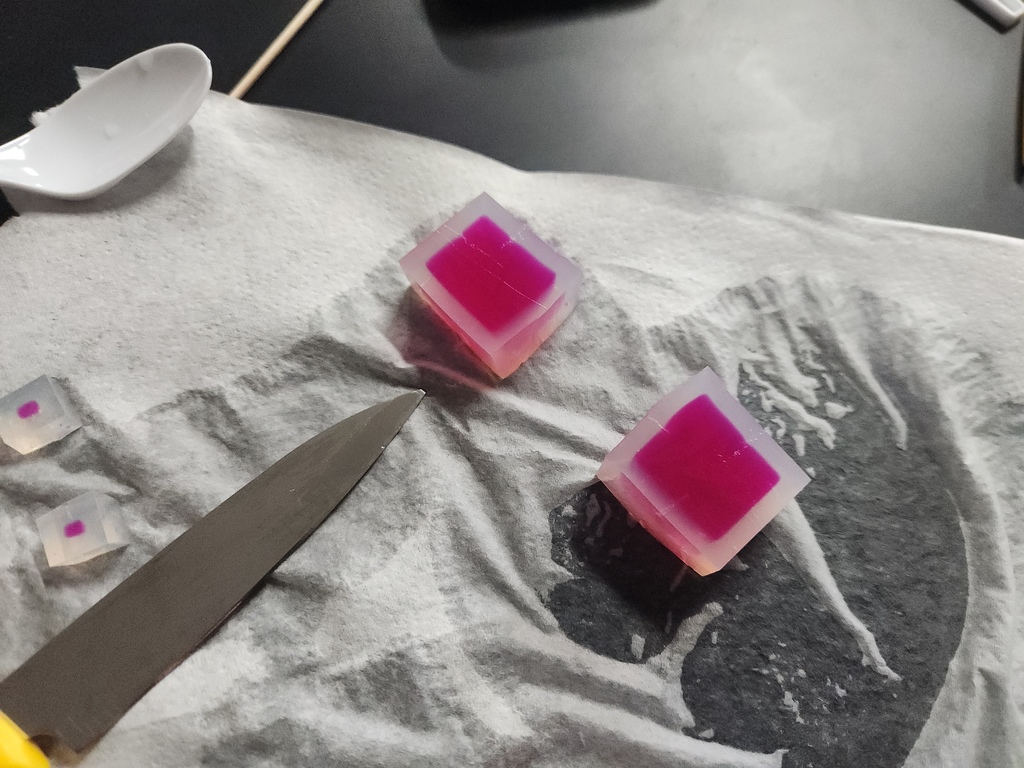 Aspects of a Biology lab from a high school classroom.