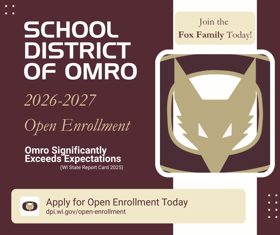 Graphic for sharing information about Open Enrollment