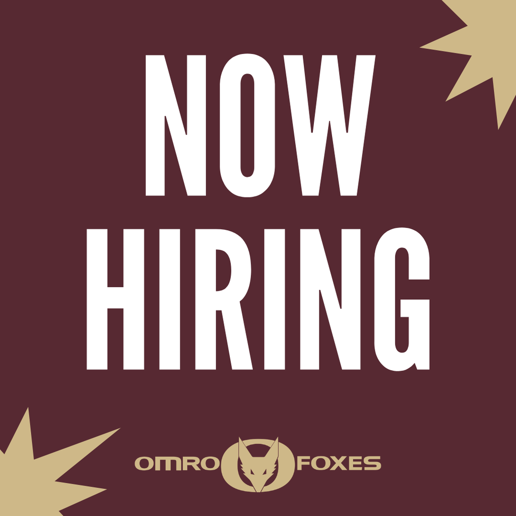Graphic with the District logo and words "Now Hiring".
