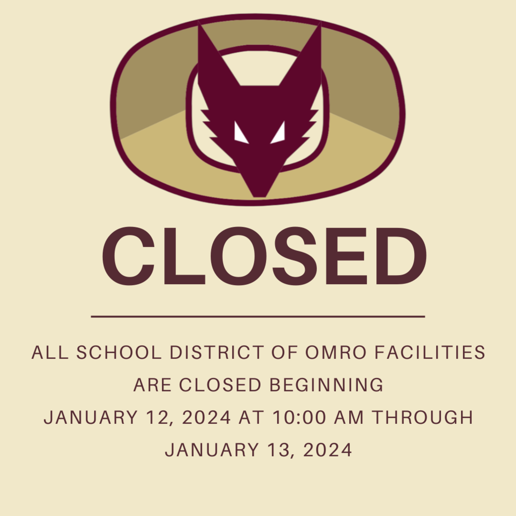 Graphic describing facilities closures.