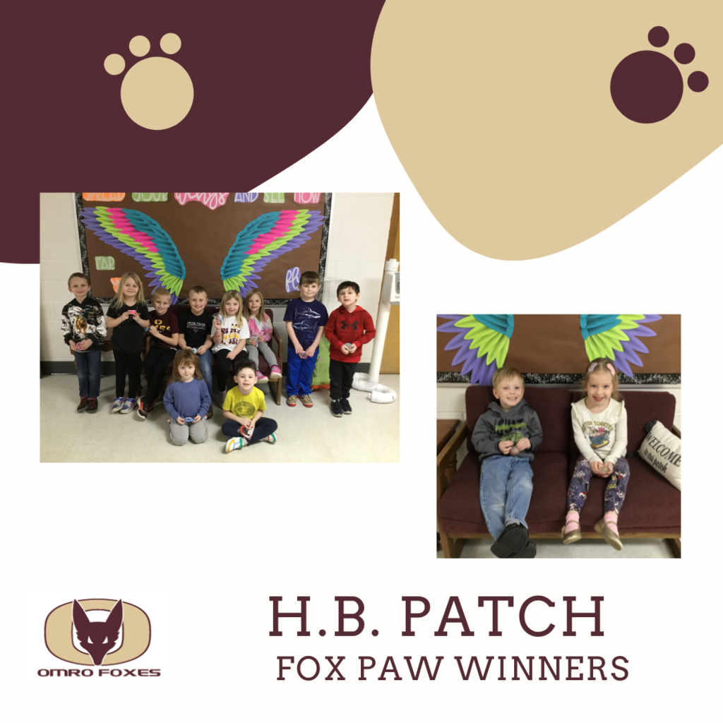 2 pictures with multiple early elementary students smiling in front of a butterfly wing backdrop