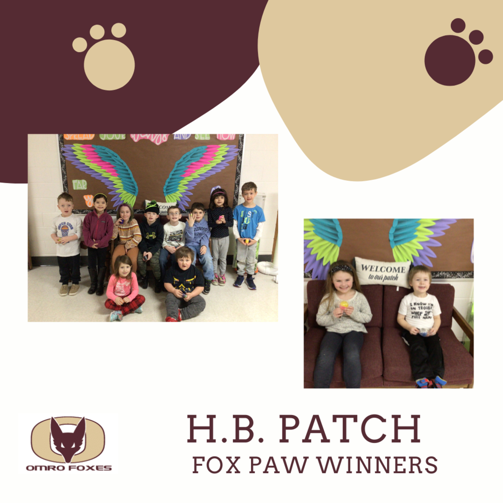 2 pictures with multiple early elementary students smiling in front of a butterfly wing backdrop