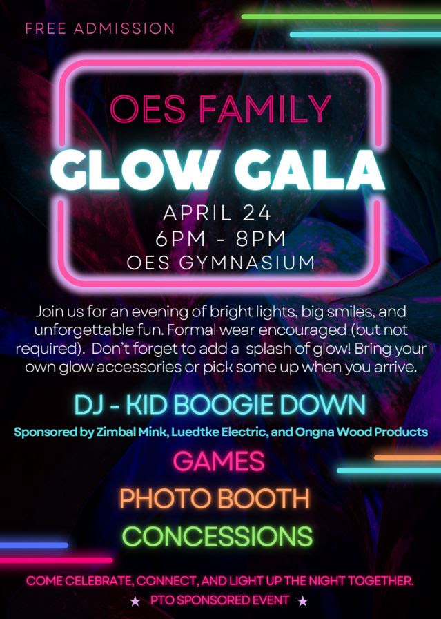 Glow Gala info