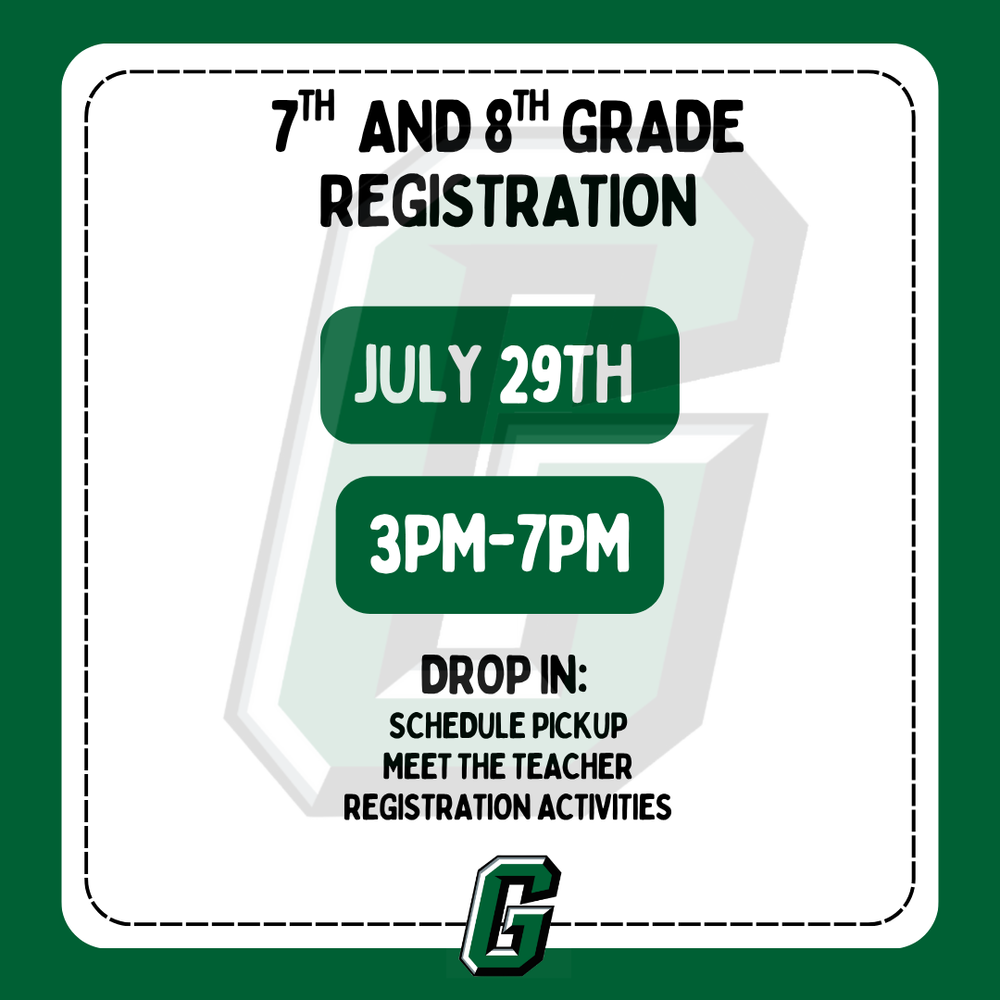 7th and 8th registration info