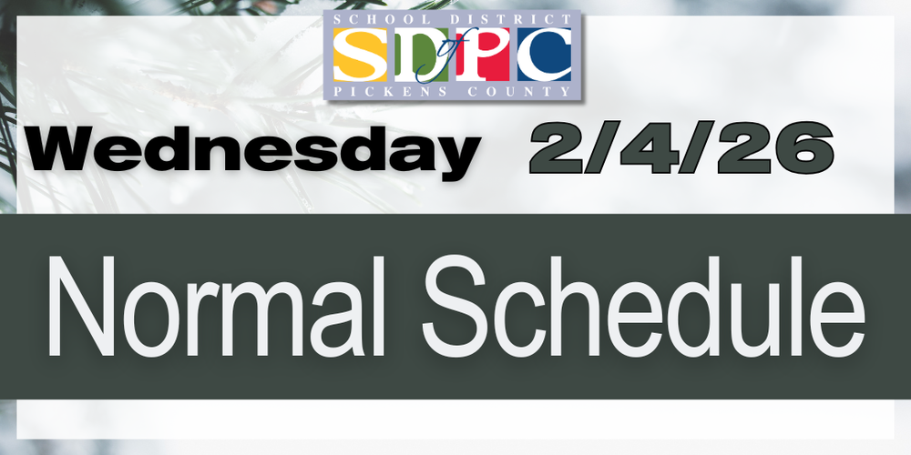 Normal Schedule 2/4/26