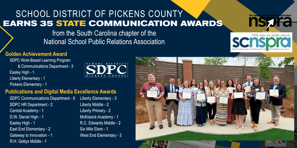 SDPC Earns 35 State Awards for Communication Excellence