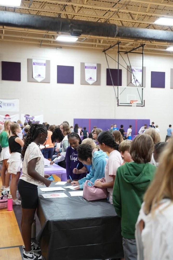 R.C. Edwards Middle School recently hosted Club Fest, giving students the opportunity to learn about the many clubs and activities available at our school. Students explored different club options, talked with club sponsors and student members, and signed up for groups that matched their interests. Club Fest encourages students to get involved, meet new people, develop new skills, and become an active part of the R.C. Edwards community. We are excited to see our Panthers connect, participate, and discover new ways to make the most of their middle school experience!