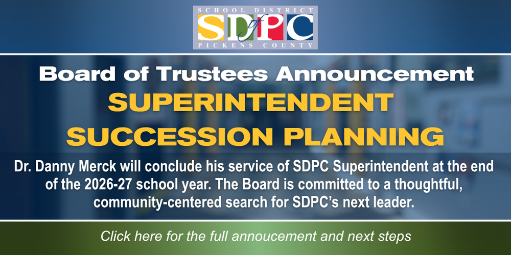 Supt. Succession Plan Announced