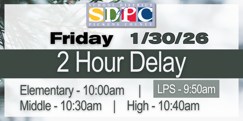 2 hour delay - 1.30.26