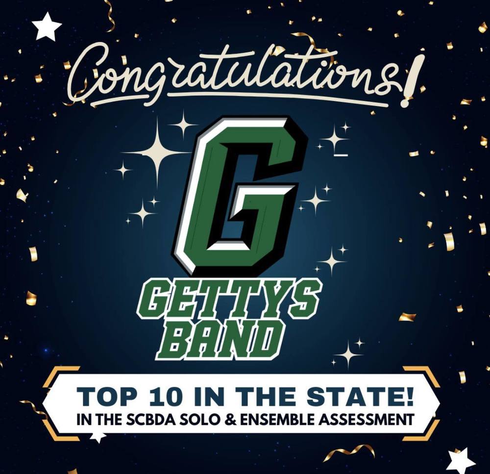 Congratulations Gettys Band