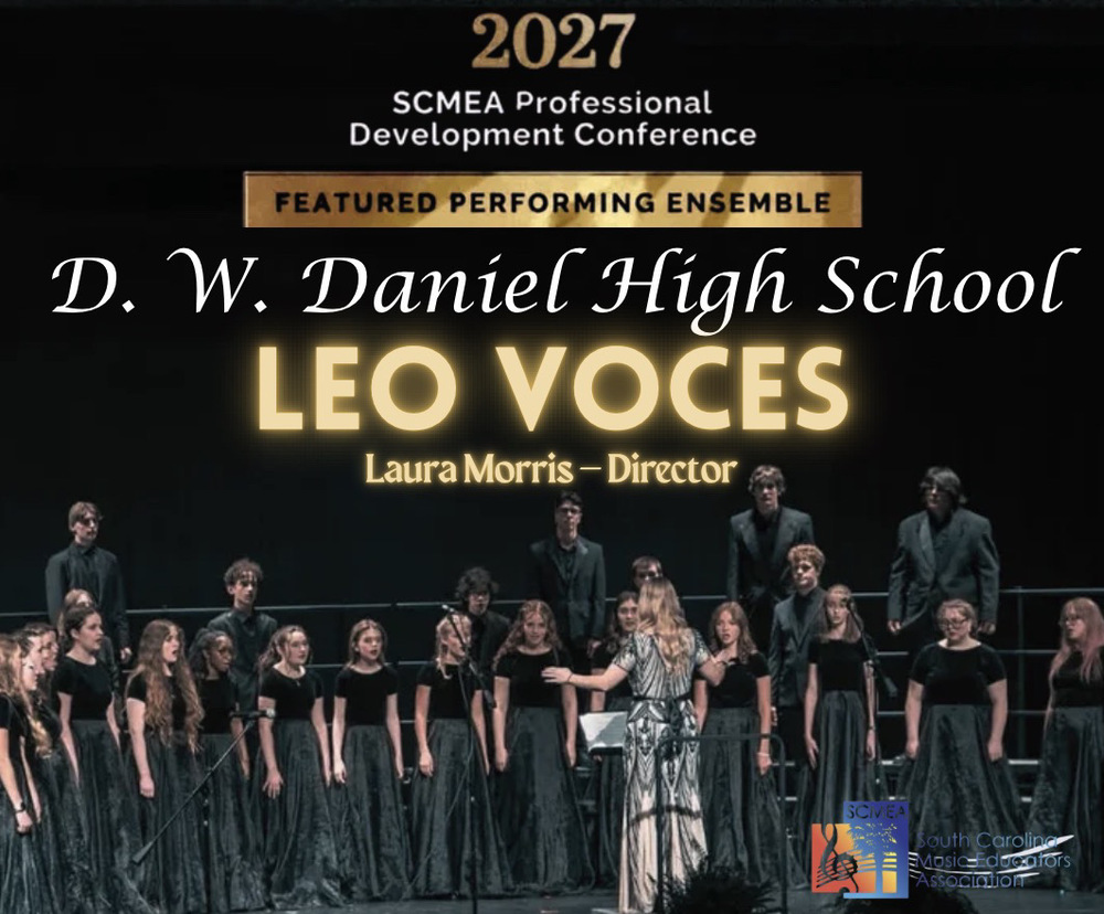 Leo Voces chosen to perform at the 2027 SCMEA Professional Development Conference