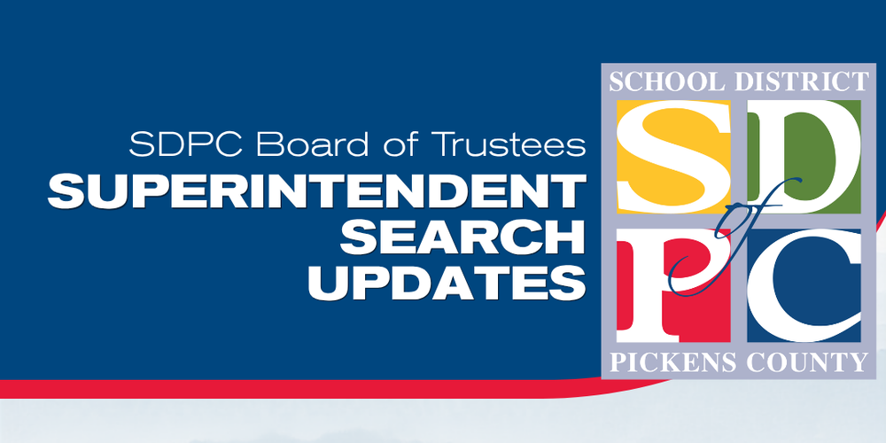 Graphic announcing updates to Superintendent Search