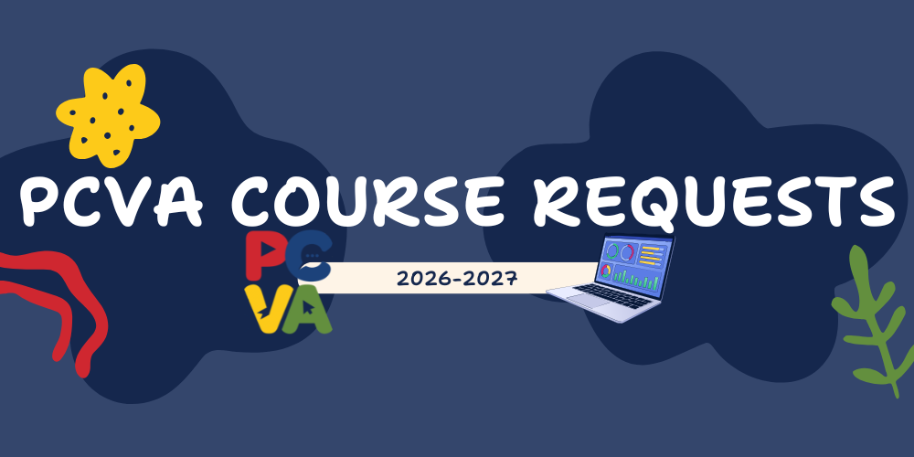 PCVA Course Requests Image 2026-2027