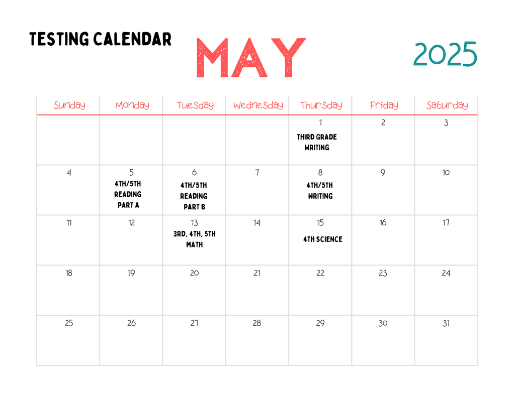 May Testing