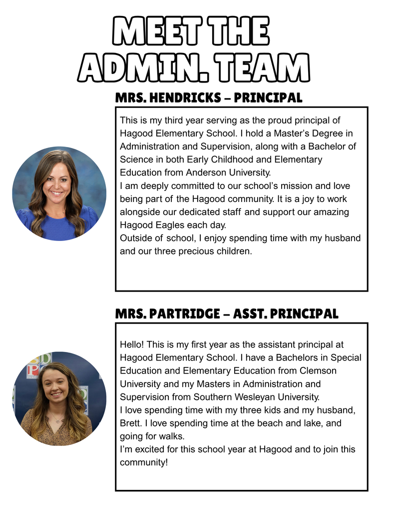 Meet The Admin. Team