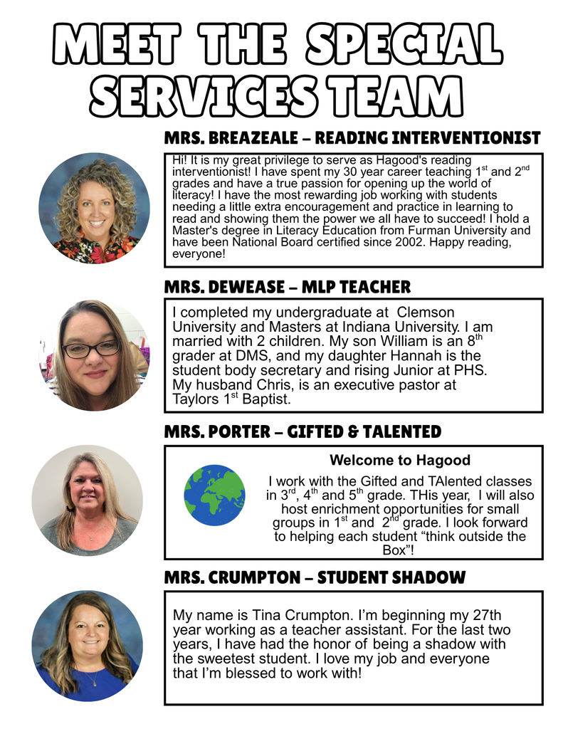 Meet the Special Services Team